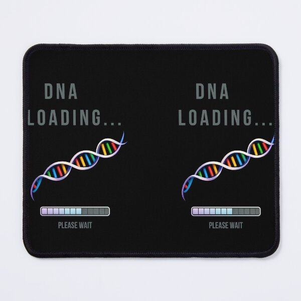 Item preview, DNA Loading… Please Wait | Science Gift | Grey designed and sold by InsideYourBodyScience.