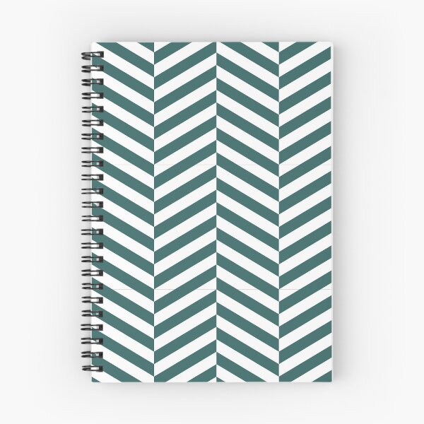 Item preview, White And Teal Herringbone Pattern designed and sold by pattern-archive.