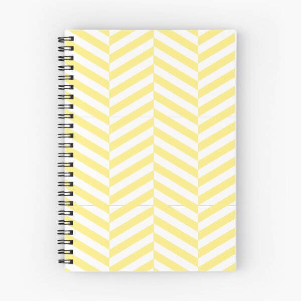 Item preview, White And Yellow Herringbone Pattern designed and sold by pattern-archive.