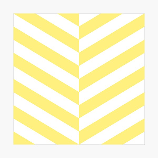 Item preview, White And Yellow Herringbone Pattern designed and sold by pattern-archive.
