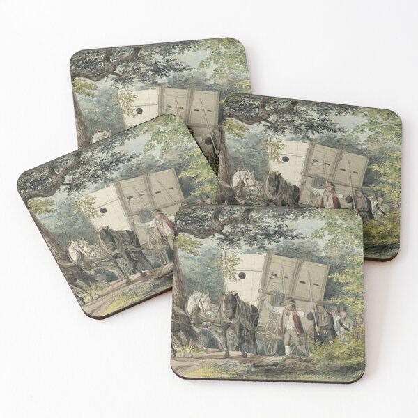 Item preview, Forest with horse and cart designed and sold by SharonTheFirst.