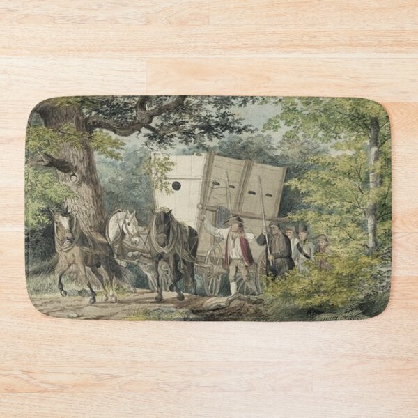 Item preview, Forest with horse and cart designed and sold by SharonTheFirst.