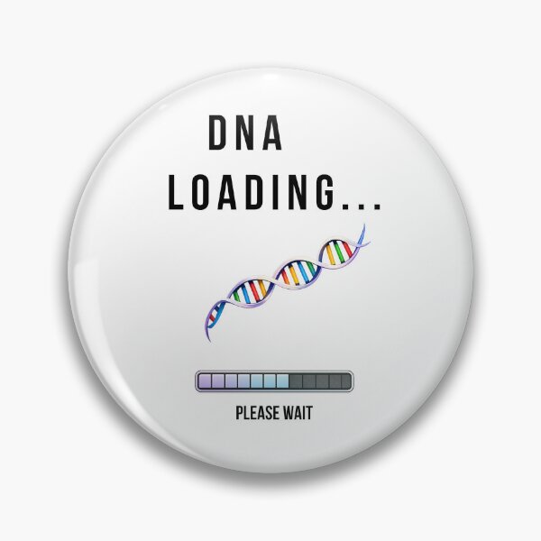 Item preview, DNA Loading… Please Wait | Science Gift | White designed and sold by InsideYourBodyScience.