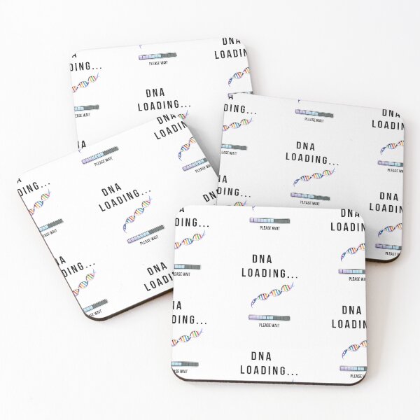 Item preview, DNA Loading… Please Wait | Science Gift | White designed and sold by InsideYourBodyScience.