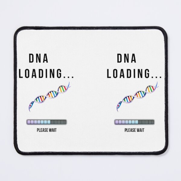 Item preview, DNA Loading… Please Wait | Science Gift | White designed and sold by InsideYourBodyScience.