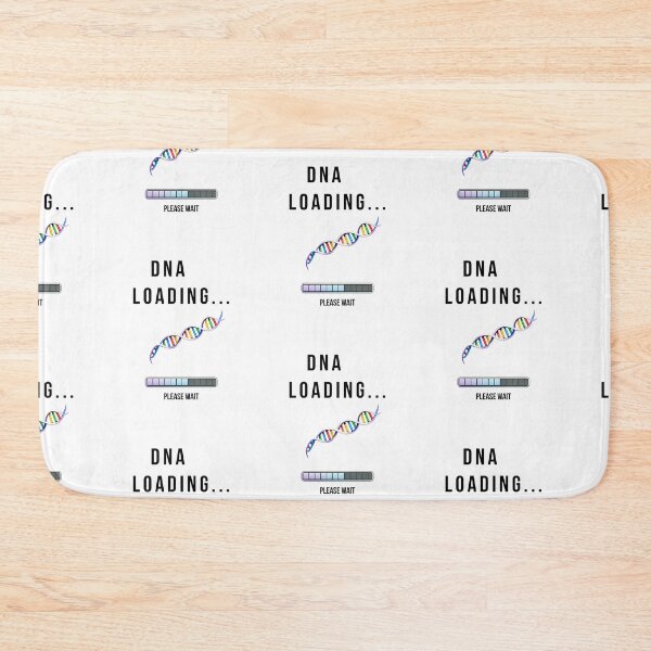 Item preview, DNA Loading… Please Wait | Science Gift | White designed and sold by InsideYourBodyScience.