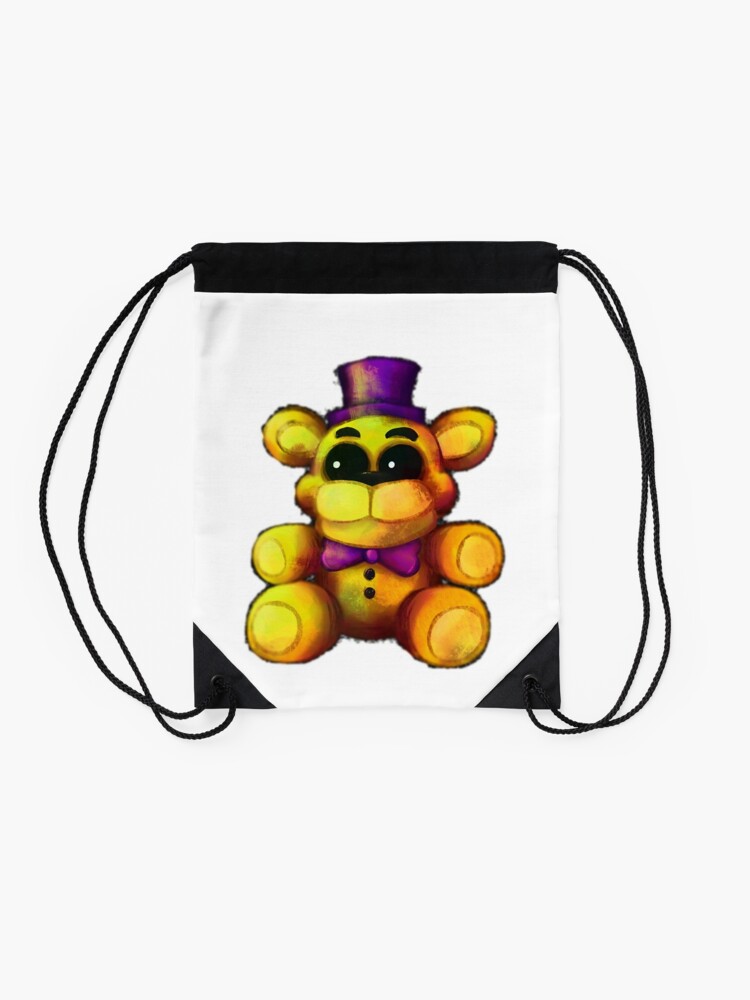 Golden Freddy Plush | Drawstring Bag