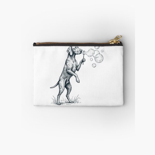 Item preview, Vintage Vizsla Blowing Bubbles Dog Mom Dad Lover designed and sold by DoodleTortle.