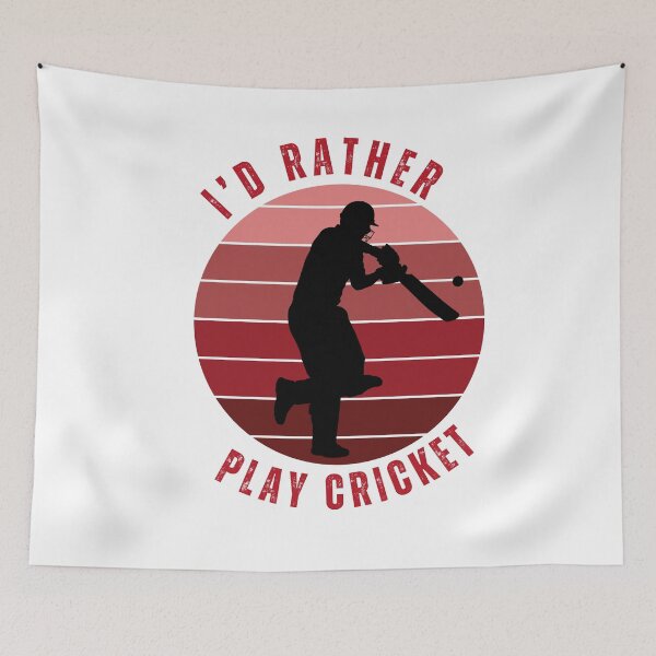 Item preview, I'd rather play cricket designed and sold by ice-apparel.