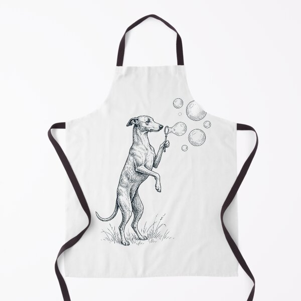Item preview, Vintage Whippet Blowing Bubbles Dog Mom Dad Lover designed and sold by DoodleTortle.