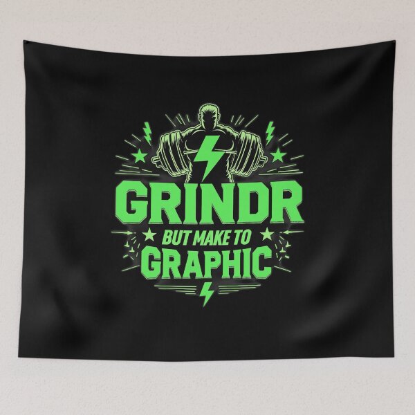 Item preview, Bold Gay Energy: Muscular Power Pride Art for Queer Men designed and sold by InkDazzle.