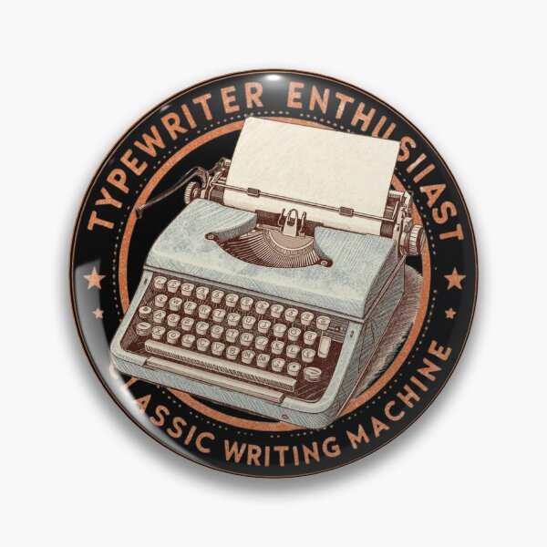 Item preview, Typewriter Enthusiast – Classic Writing Machine  designed and sold by KapiPrint.