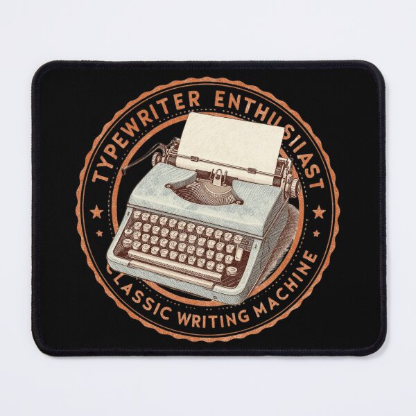 Item preview, Typewriter Enthusiast – Classic Writing Machine designed and sold by KapiPrint.