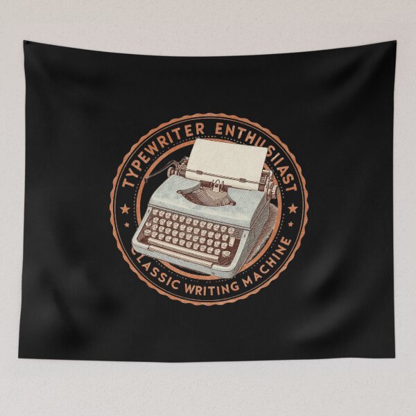 Item preview, Typewriter Enthusiast – Classic Writing Machine  designed and sold by KapiPrint.