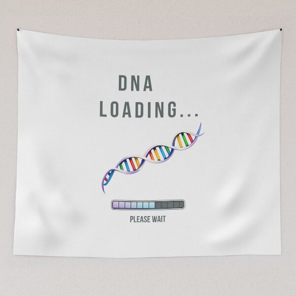 Item preview, DNA Loading… Please Wait | Science Gift.. designed and sold by InsideYourBodyScience.
