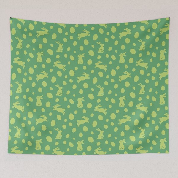 Item preview, Easter Eggs and Bunnies Pattern - Spring Fields designed and sold by Daniel Bevis Design.