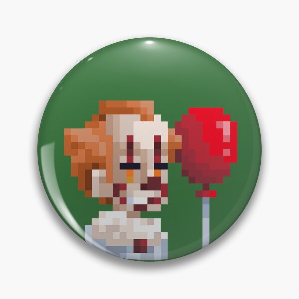 Item preview, Creepy Clown Pixel designed and sold by twenett.