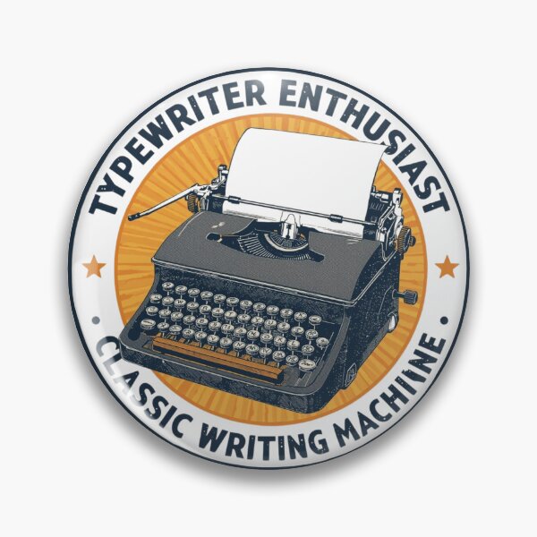 Item preview, Typewriter Enthusiast – Classic Writing Machine  designed and sold by KapiPrint.