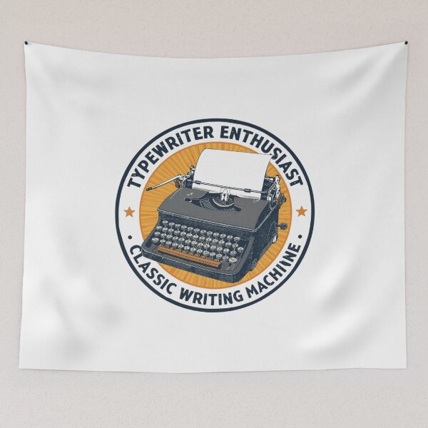 Item preview, Typewriter Enthusiast – Classic Writing Machine  designed and sold by KapiPrint.