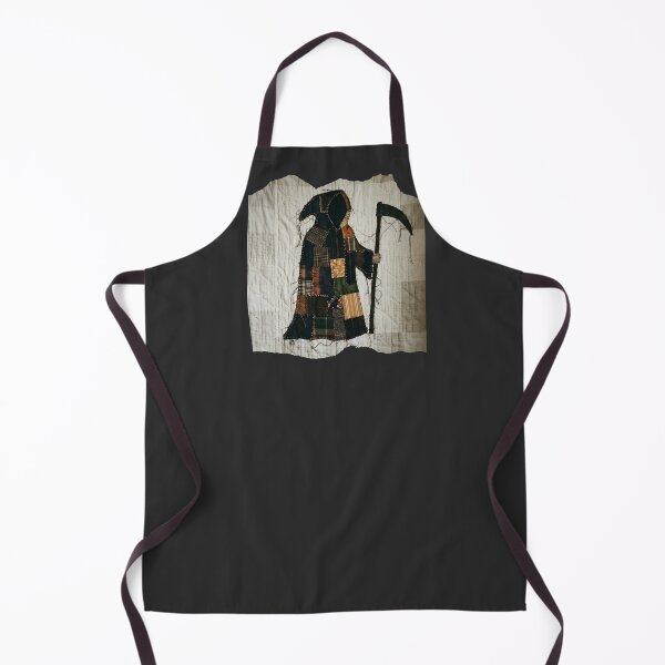 Item preview, Cute Patchwork Grim Reaper designed and sold by TackyTime.