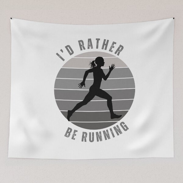 Item preview, I'd rather be running  designed and sold by ice-apparel.