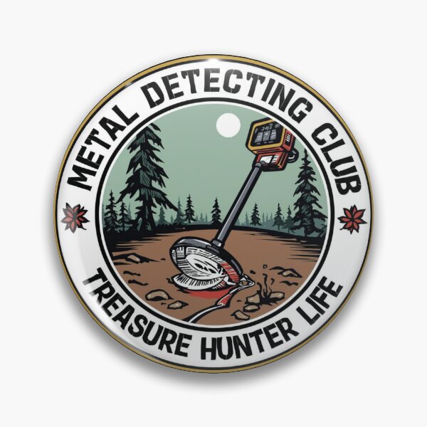 Item preview, Metal Detecting Club – Treasure Hunter Life designed and sold by KapiPrint.
