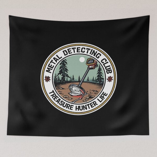 Item preview, Metal Detecting Club – Treasure Hunter Life designed and sold by KapiPrint.