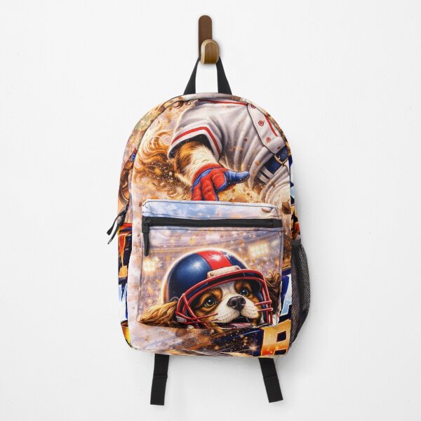 Item preview, Funny Baseball Dog Pitcher Power Cartoon Design designed and sold by PavelskiArt.