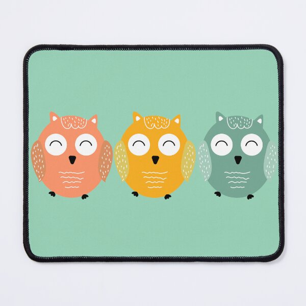 Item preview, Three Wise Owls designed and sold by warlistop.