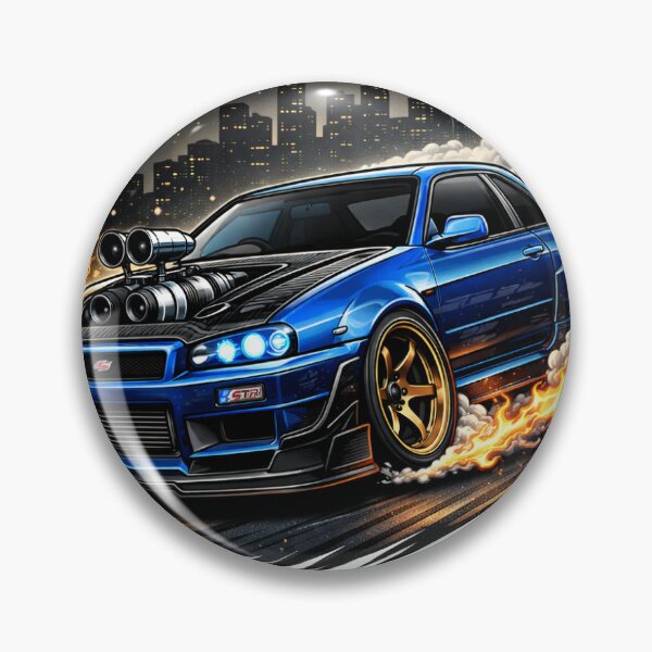Artikelvorschau, Midnight Skyline GTR Driftmaschine entworfen und verkauft von VivekRaut12.