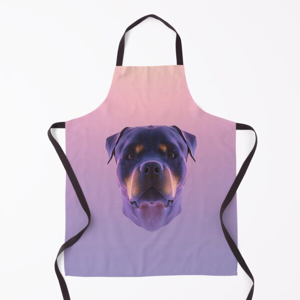 Item preview, Rottweiler Portrait in Pastel Glow designed and sold by lautir.