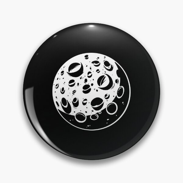 Item preview, Full Moon Phase Today with Craters designed and sold by warlistop.
