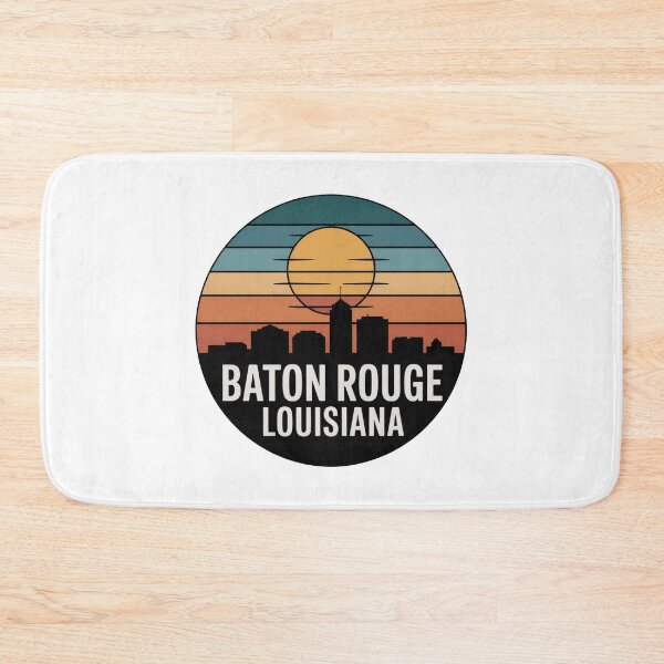 Item preview, Baton Rouge Louisiana: Skyline Large Centered Golden Sun designed and sold by CircinusStore.