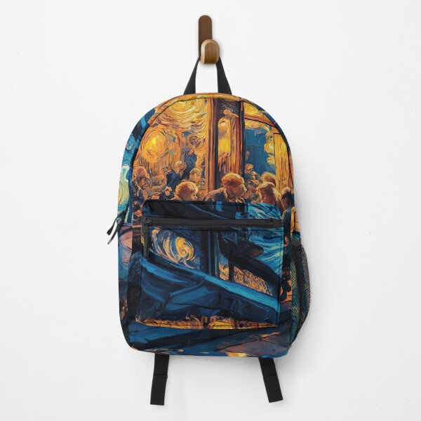 Item preview, Van Gogh Night Café Inspired Art – Starry Café Impressionist Wall Print designed and sold by Tamas Das.