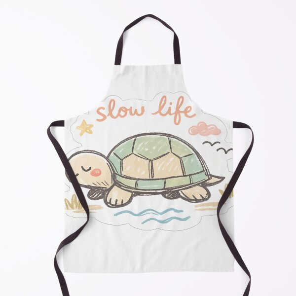 Item preview, Slow Life Turtle Sticker | Cute Aesthetic Relaxing Vibes | Calm Lifestyle Doodle designed and sold by irfanshikh.