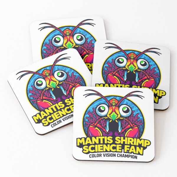 Item preview, Mantis Shrimp Science Fan – Color Vision Champion designed and sold by KapiPrint.
