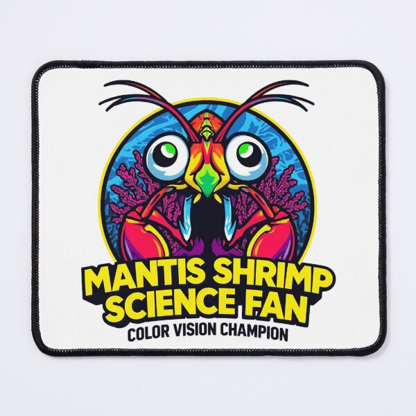 Item preview, Mantis Shrimp Science Fan – Color Vision Champion designed and sold by KapiPrint.