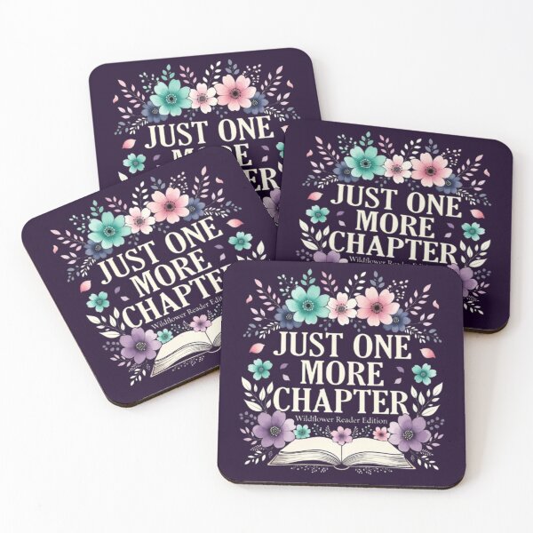 Item preview, Just One More Chapter Cottagecore Wildflower Book Reader Lover Gift designed and sold by Syrupulse.