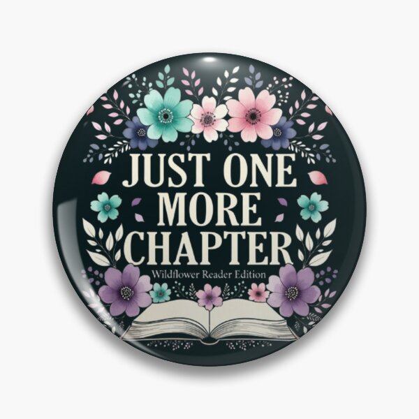 Item preview, Just One More Chapter Cottagecore Wildflower Book Reader Lover Gift designed and sold by Syrupulse.