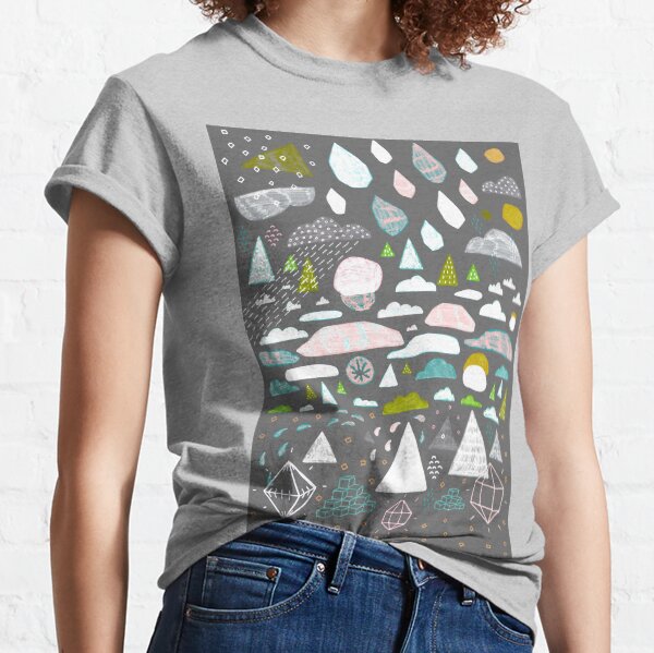 paysage abstrait Classic T-Shirt