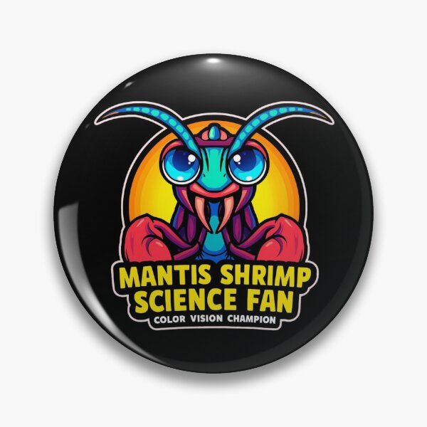 Item preview, Mantis Shrimp Science Fan – Color Vision Champion designed and sold by KapiPrint.