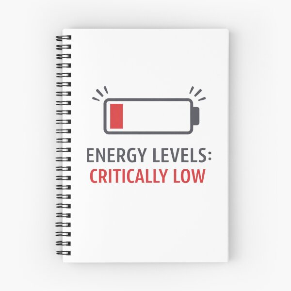 Item preview, Energy Levels: Critically Low ? designed and sold by Low Battery Society.