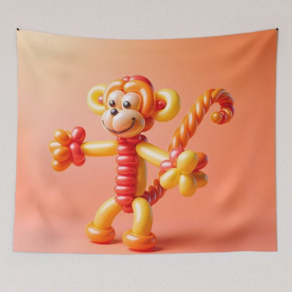Item preview, Balloon Monkey Sculpture designed and sold by Sillytoe.