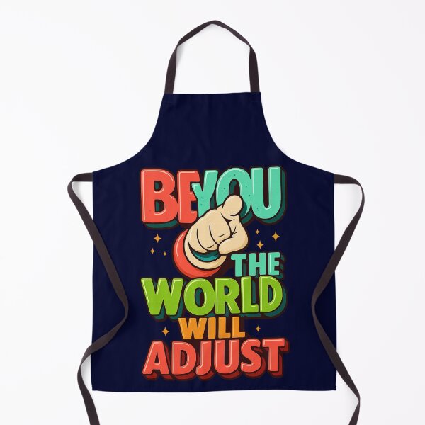 Item preview, Be You The World Will Adjust | Motivational Quote Retro T-Shirt Design | Authentic Self-Love Poster | Empowering Aesthetic Graphic Art Print designed and sold by KS-and-Prints.