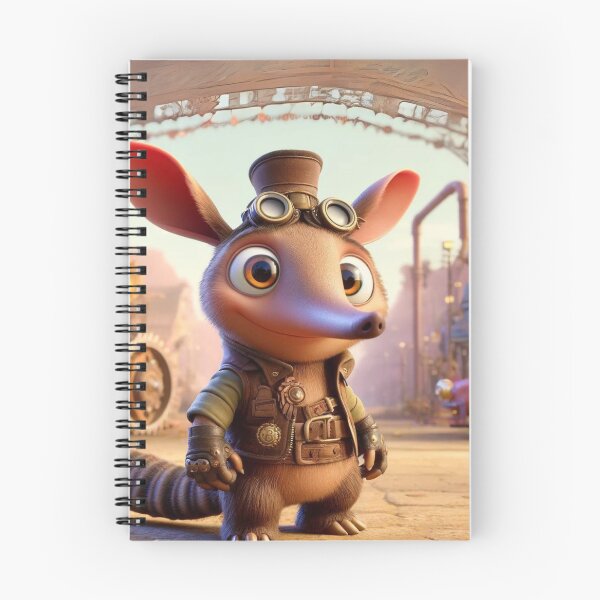 Item preview, Steampunk Aardvark with Goggles designed and sold by Sillytoe.
