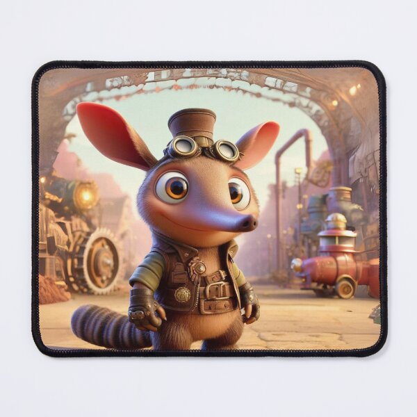 Item preview, Steampunk Aardvark with Goggles designed and sold by Sillytoe.