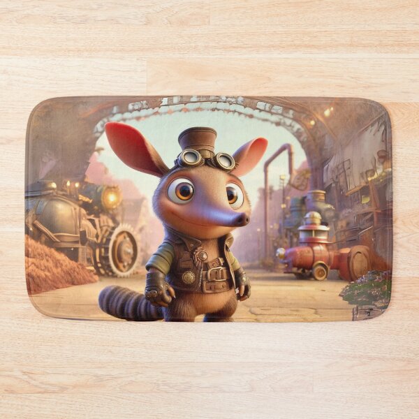 Item preview, Steampunk Aardvark with Goggles designed and sold by Sillytoe.
