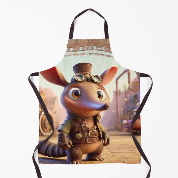 Item preview, Steampunk Aardvark with Goggles designed and sold by Sillytoe.