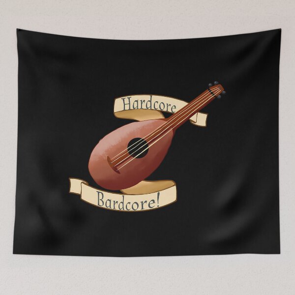 Item preview, Hardcore Bardcore Lute Medieval Meme designed and sold by ophfujmokw33.