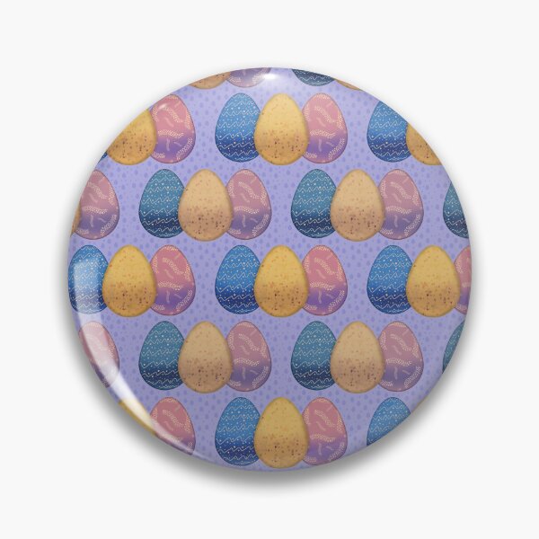 Item preview, Decorated Easter Egg Trio Seamless Pattern designed and sold by Pevkay97.